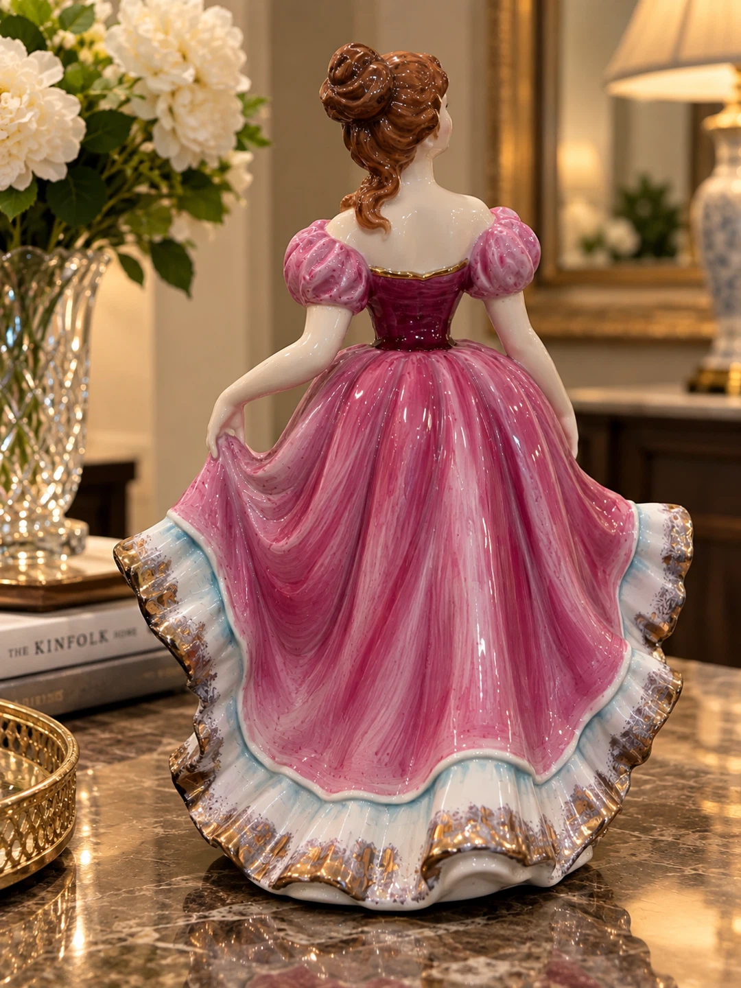 Vintage Porcelain Lady Figurine - photo 2