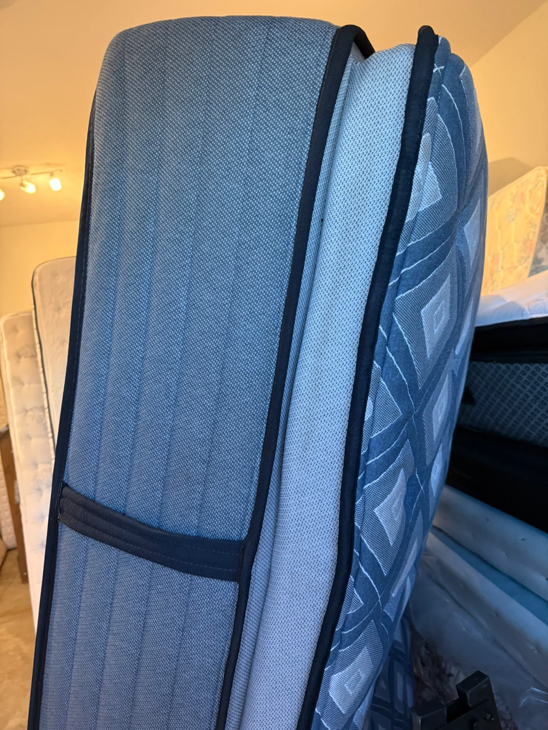 Extra thick double mattress. Delivery $