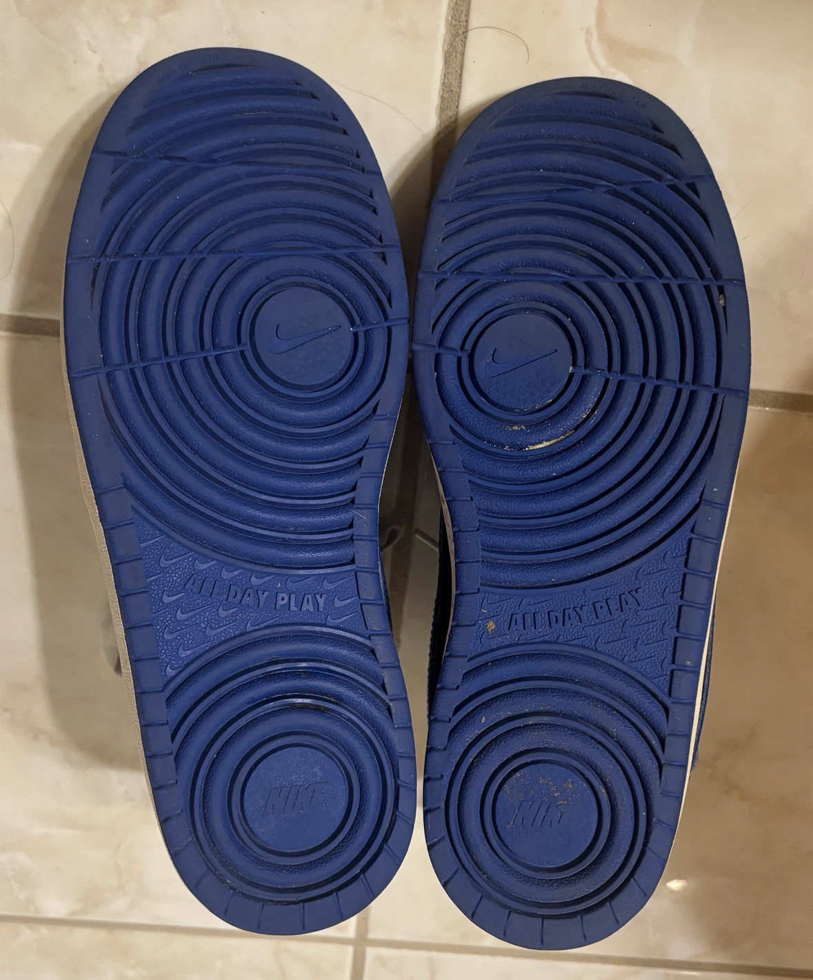 Nike Court Borough Mid 2 Blue/Black Sneakers (size 5.5Y) - photo 3