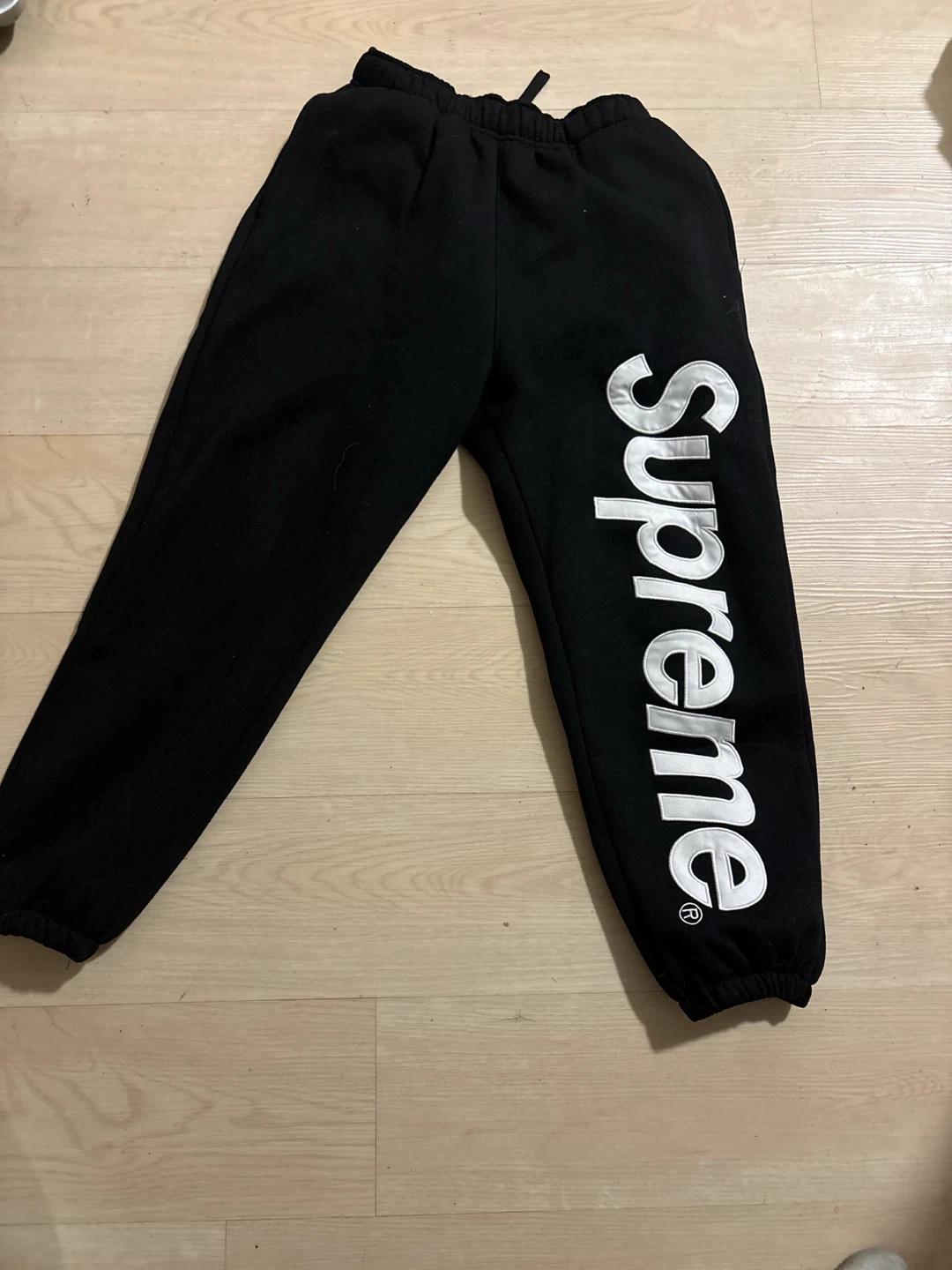 Supreme Black Sweatpants