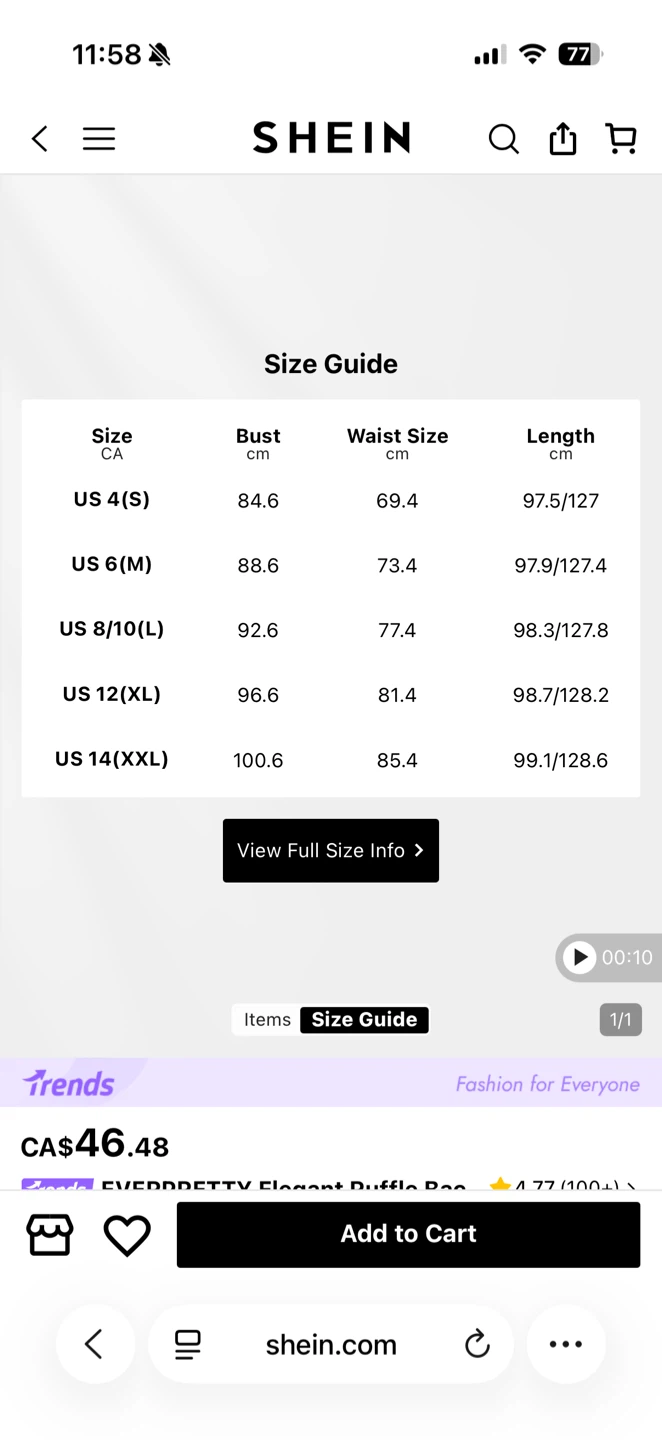 [NWT] Shein/EVERPRETTY Elegant High-Low Dress - photo 2