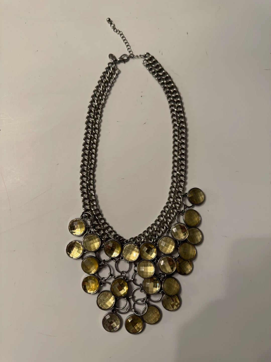 Chunky Gold-Tone Statement Necklace