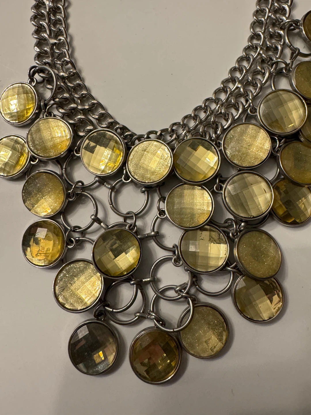Chunky Gold-Tone Statement Necklace - photo 3