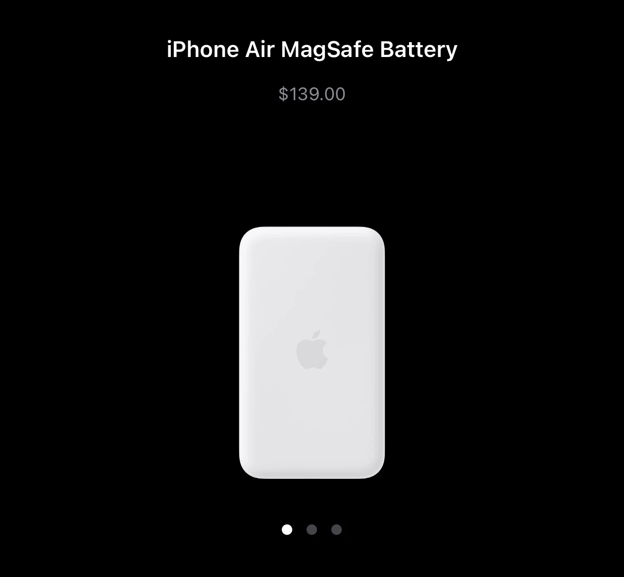 iPhone Air MagSafe Battery - photo 3