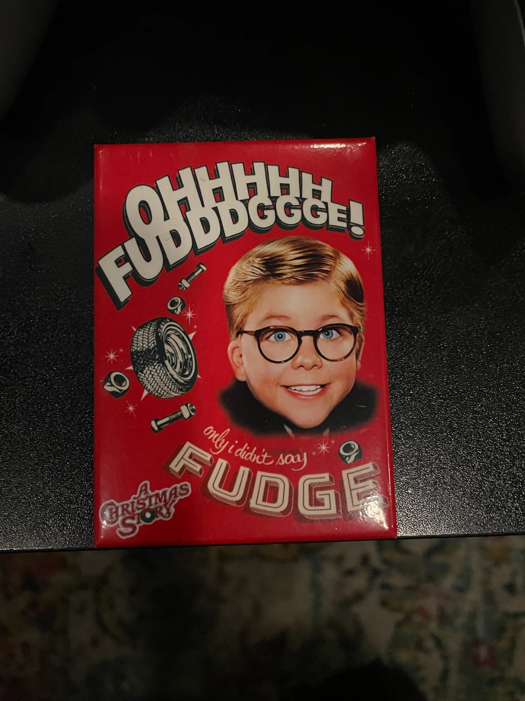 A Christmas Story Oh Fudge Magnet