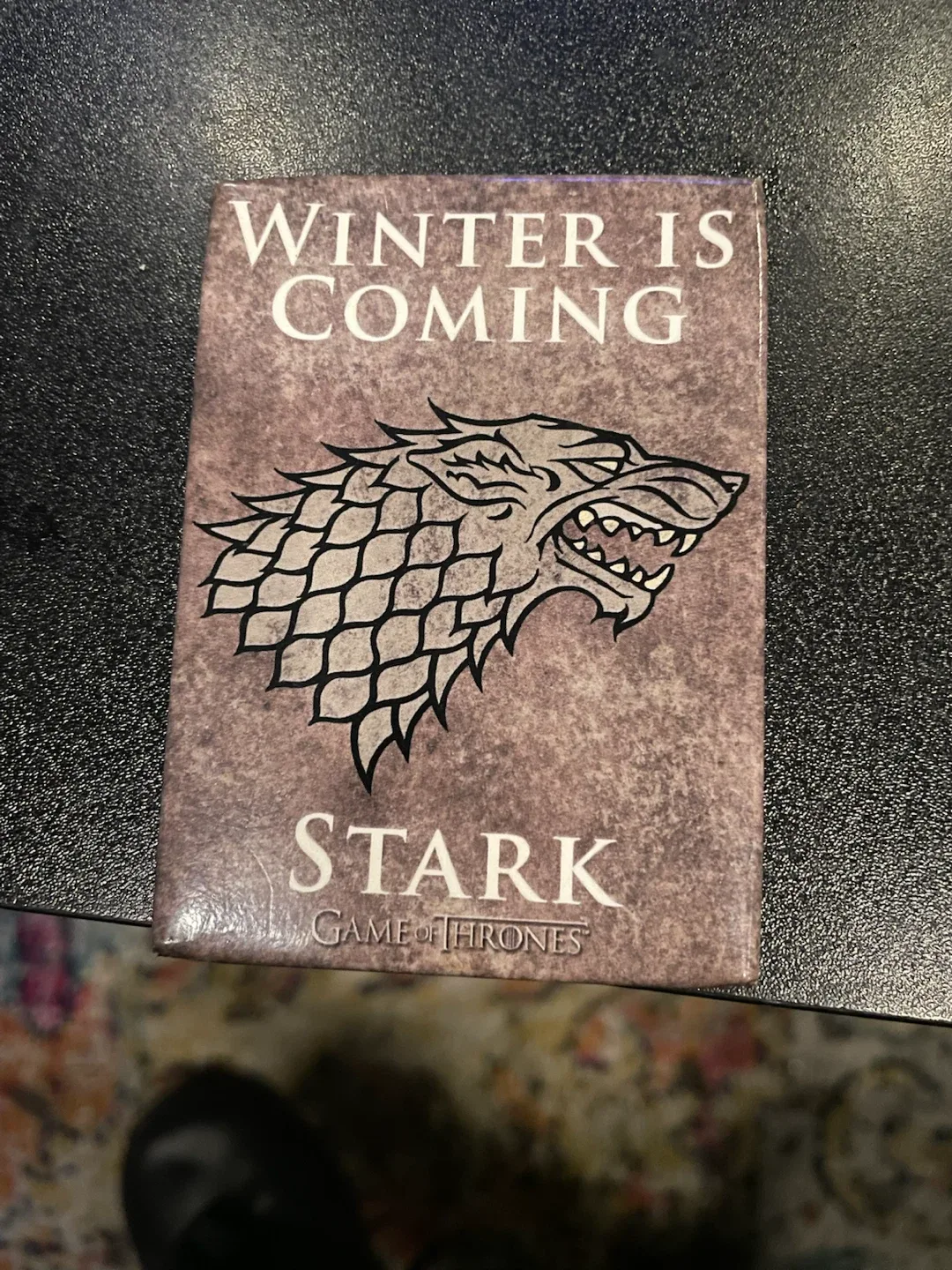Game of Thrones Stark Playing Cards
