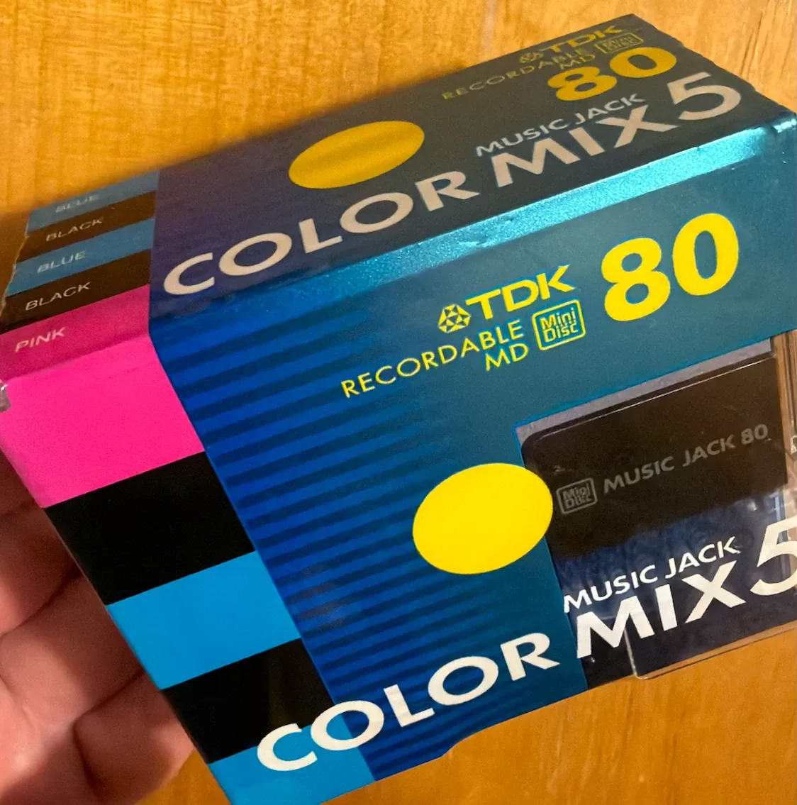 TDK Music Jack 80 Minute MiniDisc 5-Pack