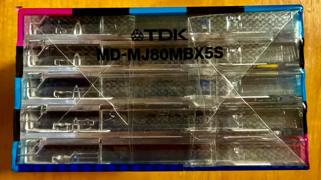 TDK Music Jack 80 Minute MiniDisc 5-Pack - photo 3