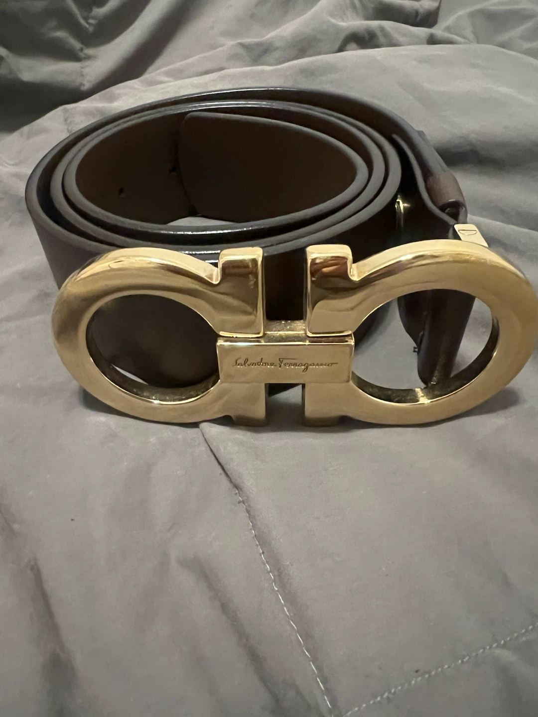Mens Salvatore Ferragamo Gancini Belt