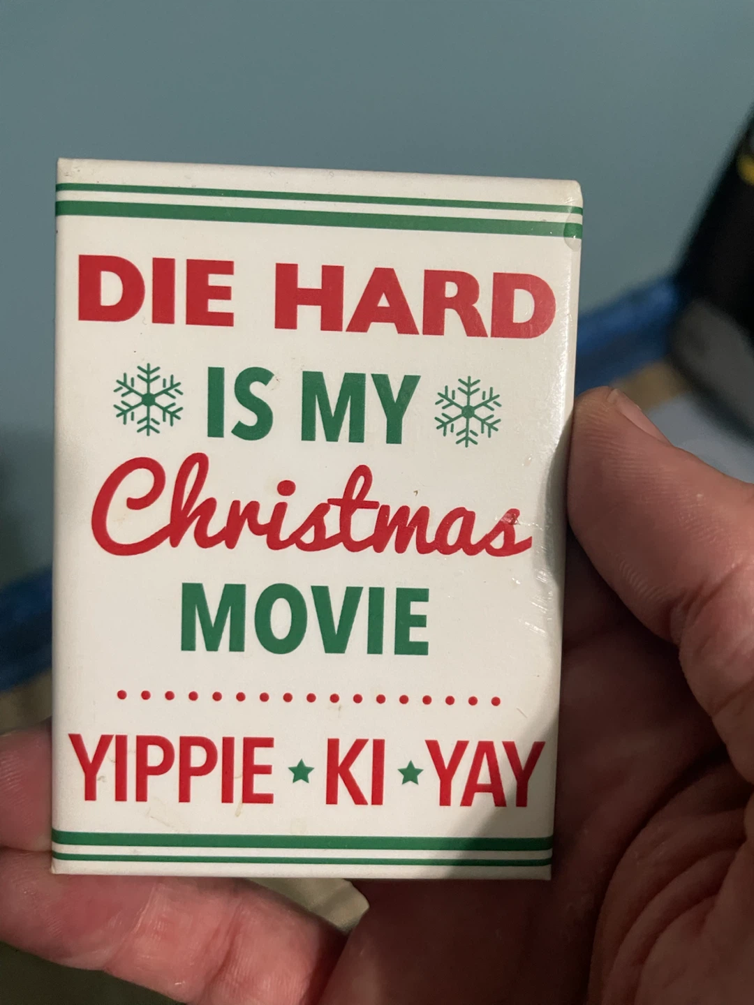 Die Hard Christmas Movie Magnet