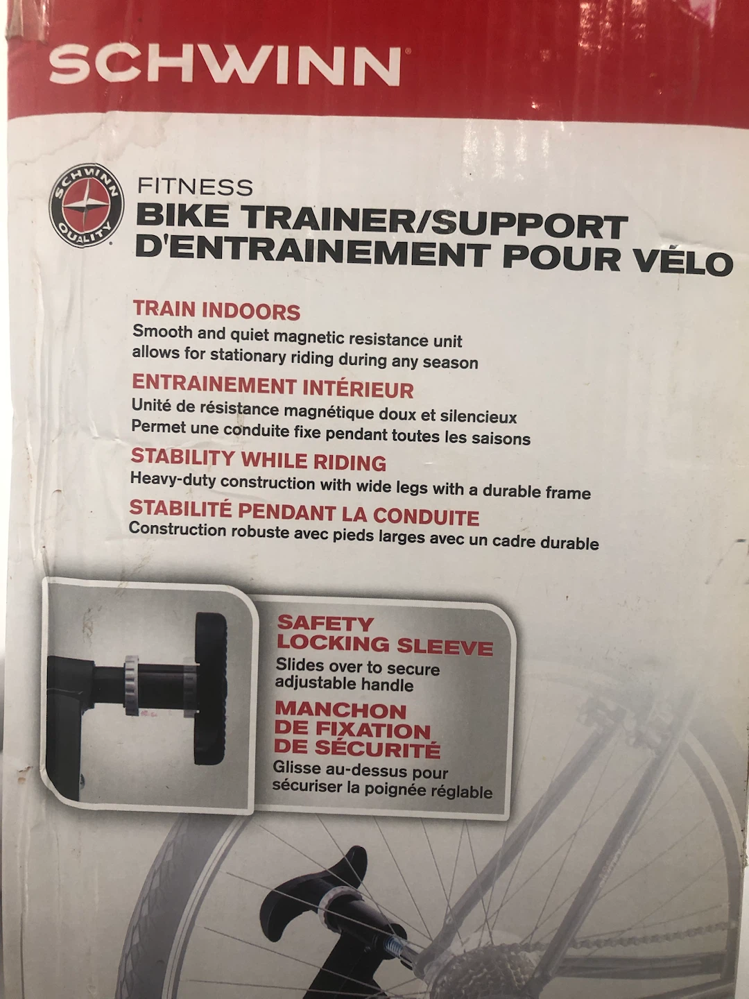 Schwinn Fitness Bike Trainer - photo 2