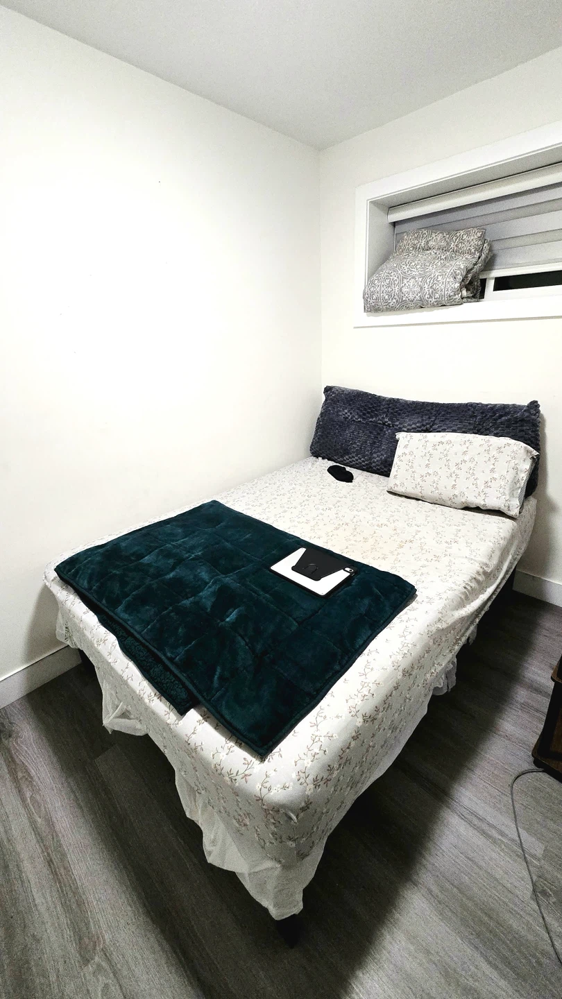 Double Mattress + Mattress Protector + Metal Bed Frame