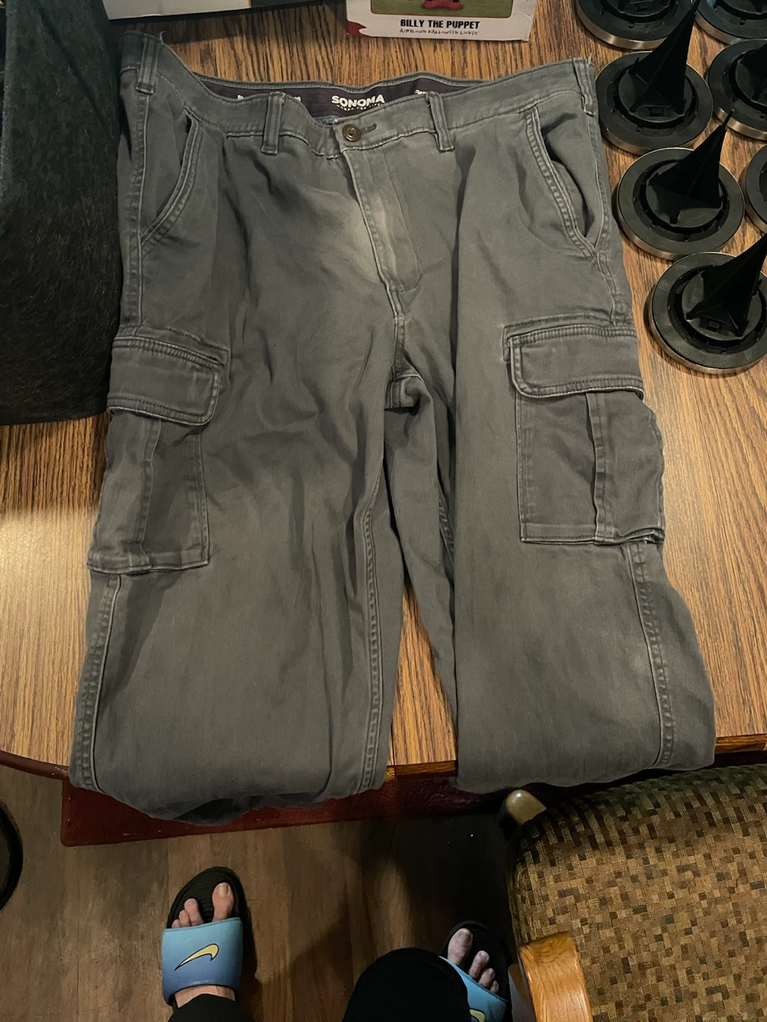 Sonoma Straight Cargo Pants 38x36