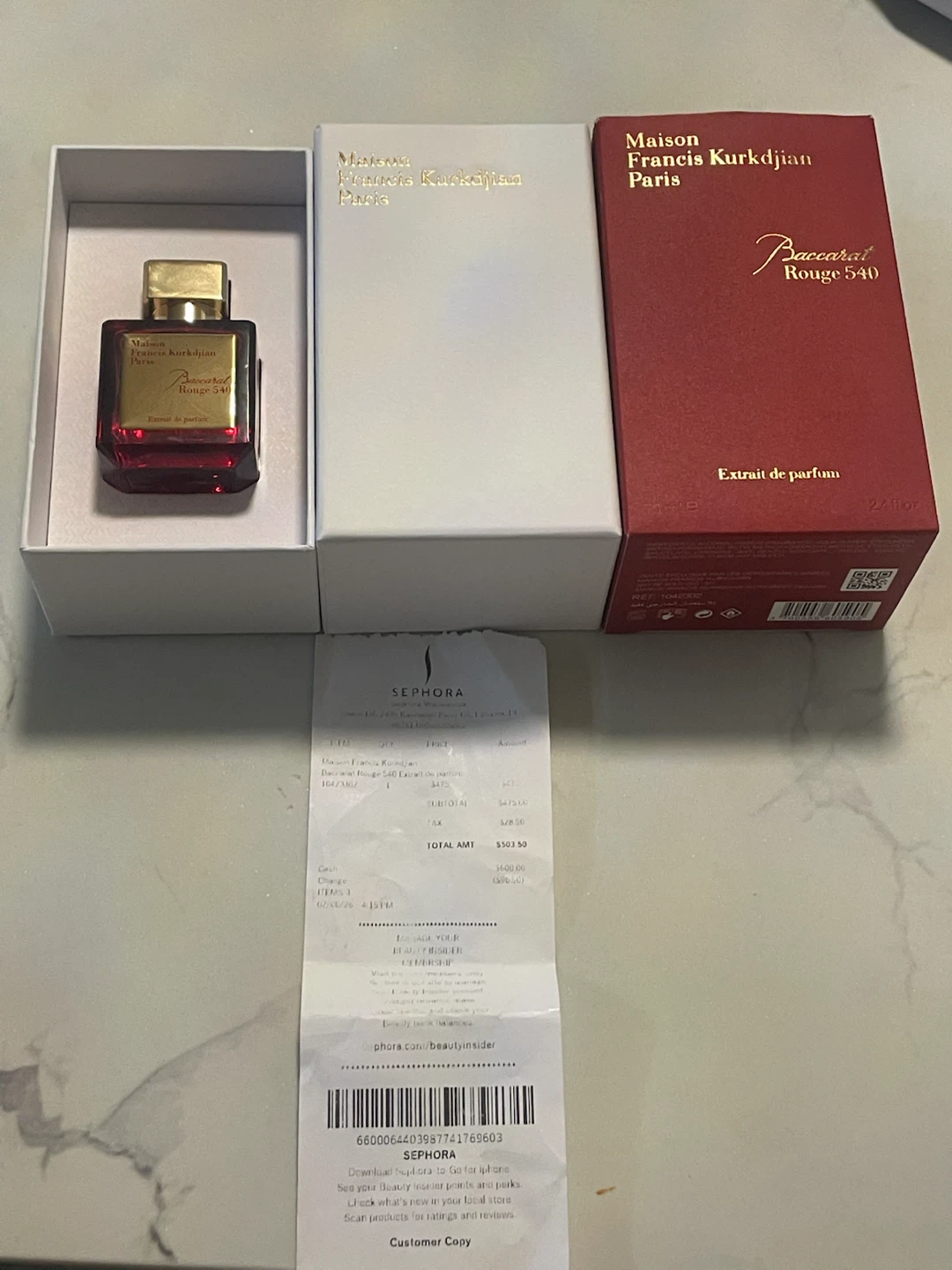 Maison Francis Kurkdjian Baccarat Rouge 540 Extrait de Parfum