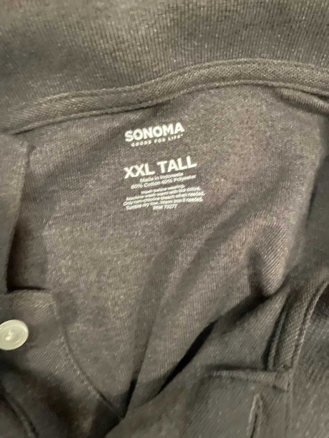 Sonoma Goods for Life Polo Shirt XXL Tall - photo 2