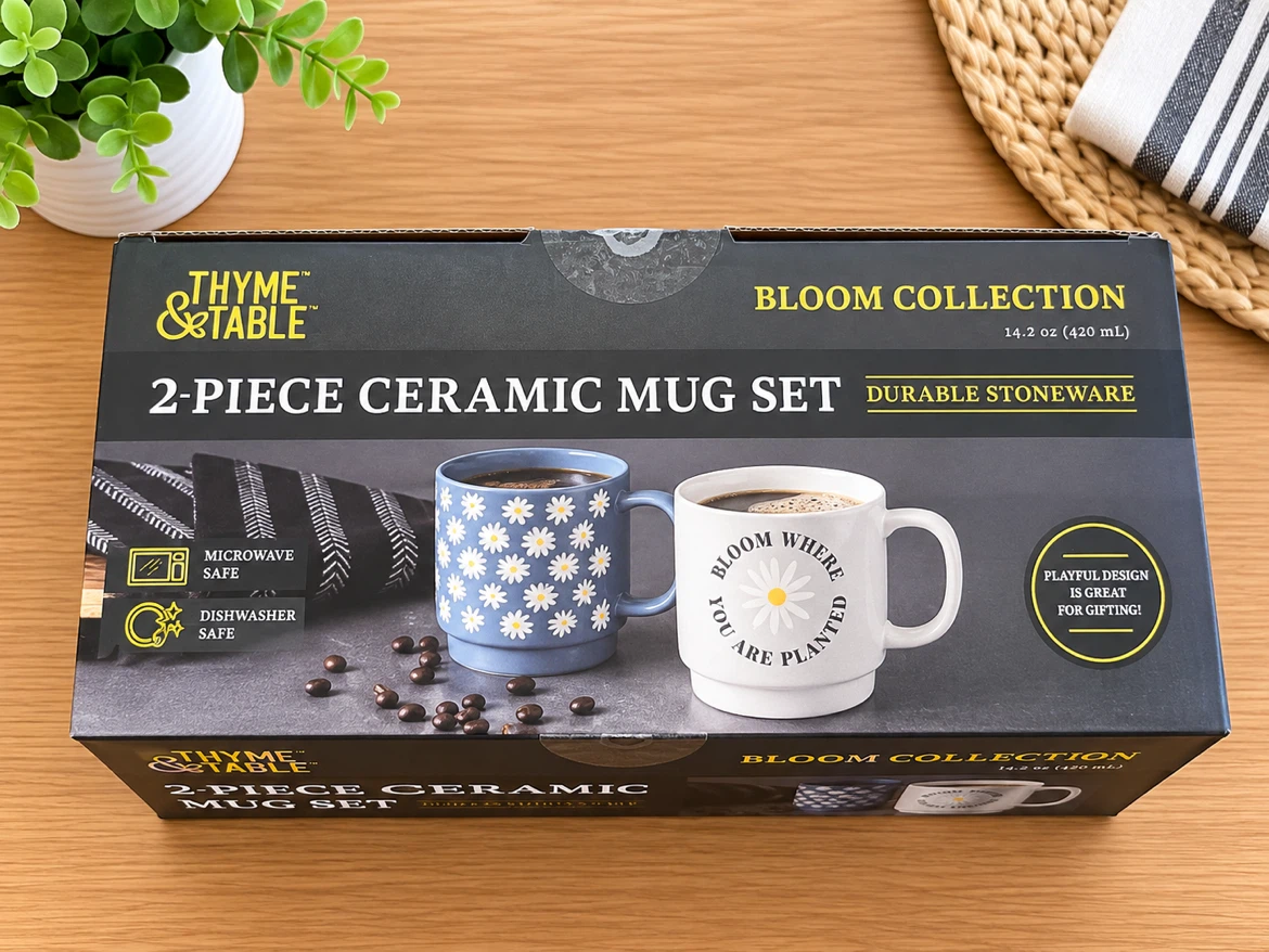 ☕✨ 4 BRAND NEW THYME & TABLE MUG SETS – 8 MUGS TOTAL ✨☕ - photo 5