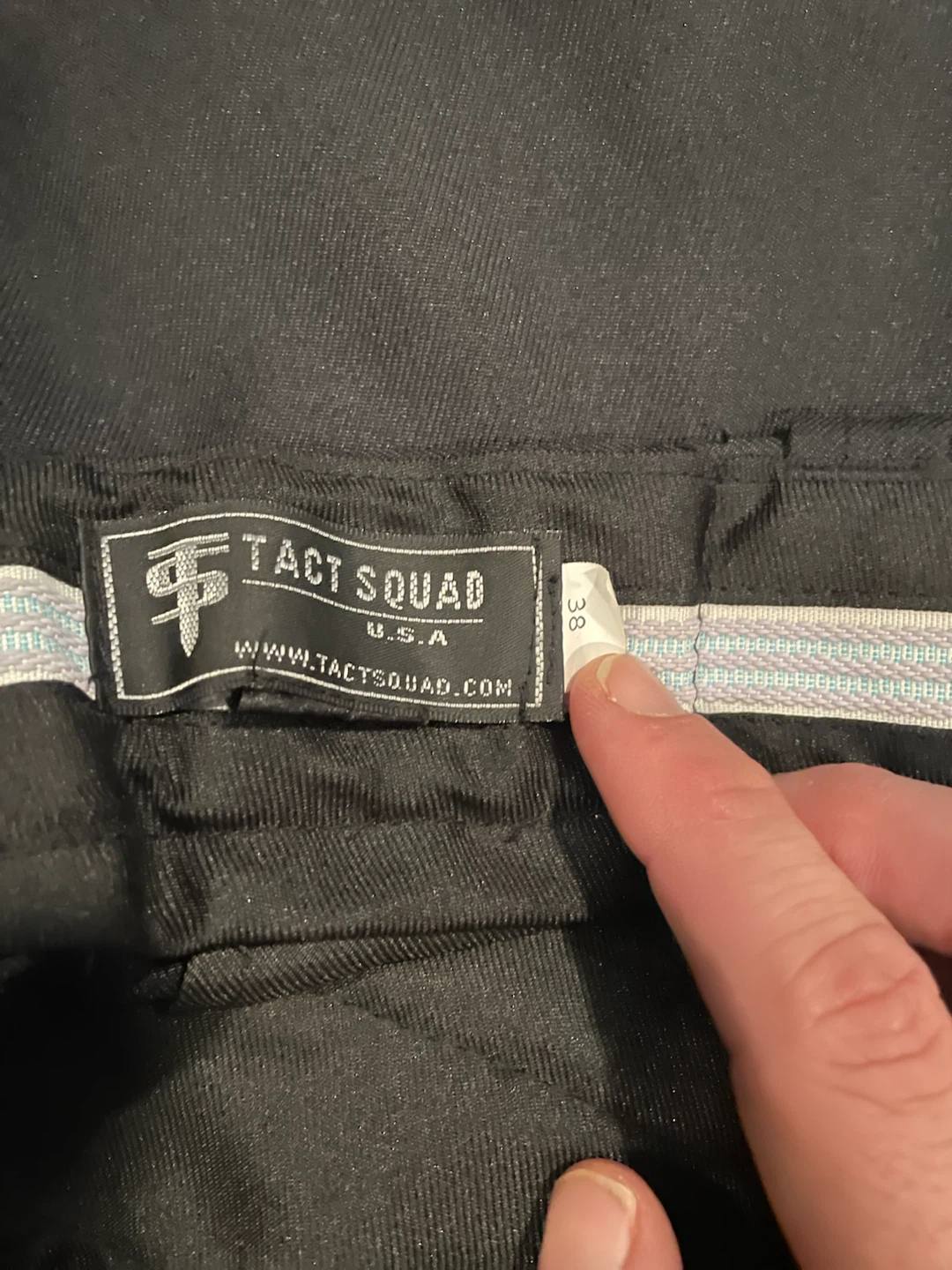 Tact Squad Black Uniform Pants Size 38 - photo 2
