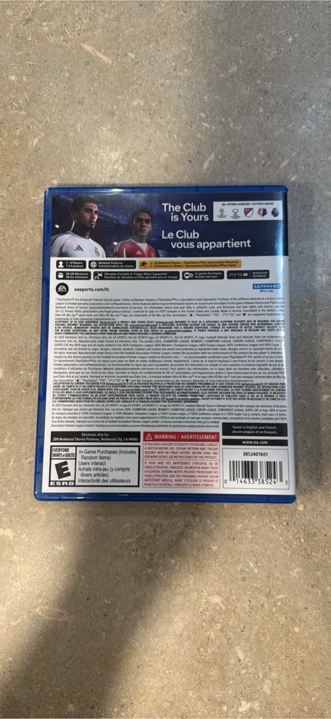 EA Sports FC 26 for PlayStation 5 - photo 2