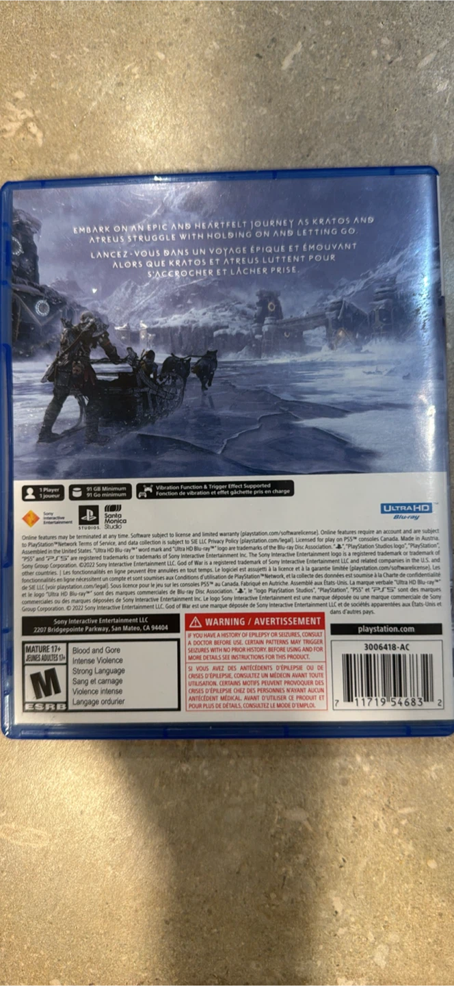 God of War Ragnarök for PS5 - photo 2