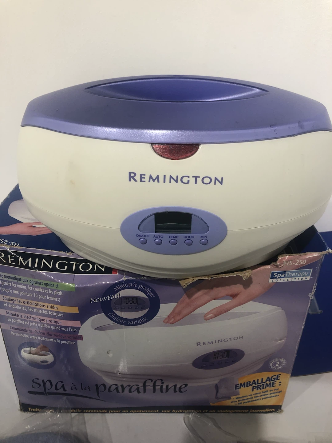 Remington Spa Therapy Paraffin Bath HS-250