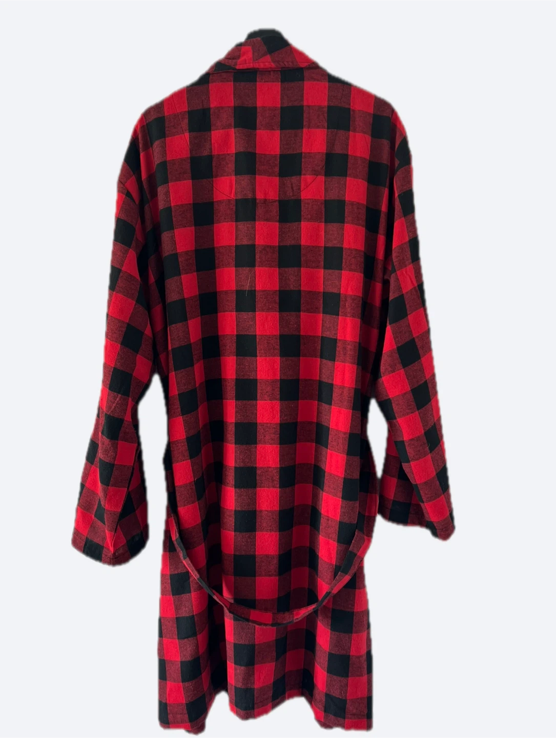 Arie by Ariella Red and Black Plaid Bathrobe - photo 3