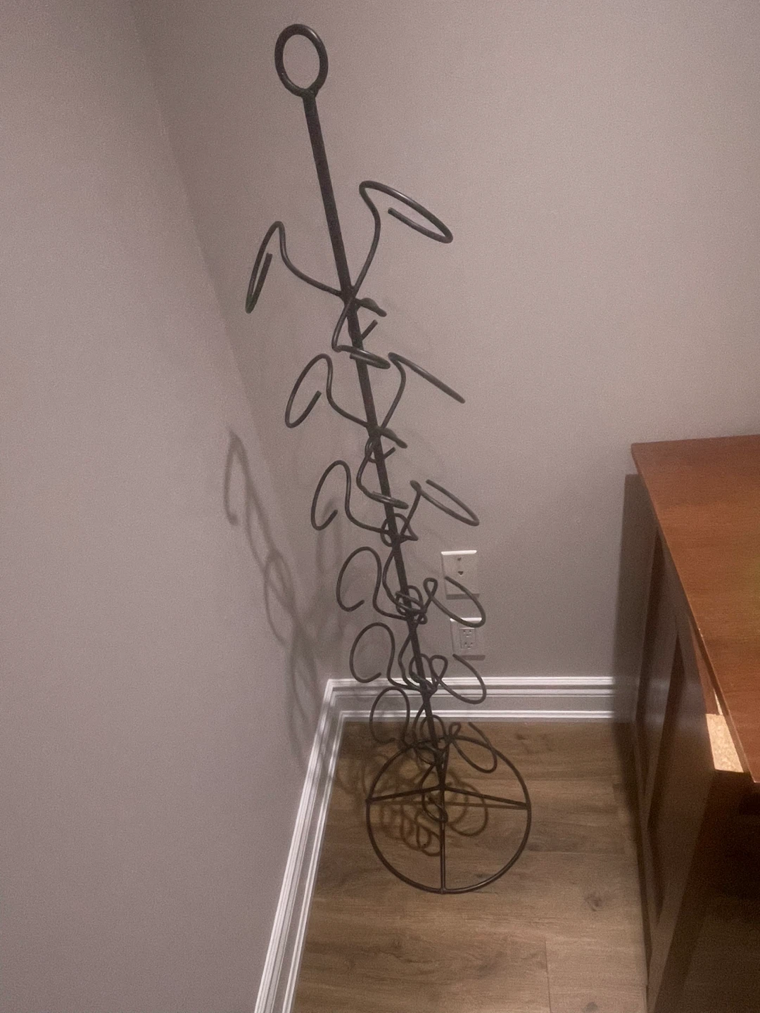 Metal Freestanding Wine Rack