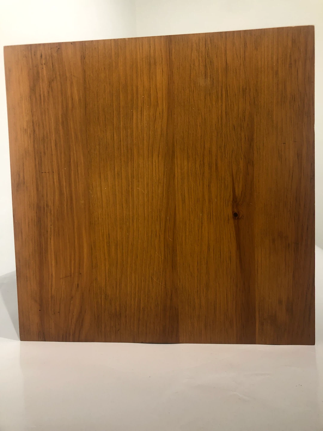Green and wood tall side table - photo 4