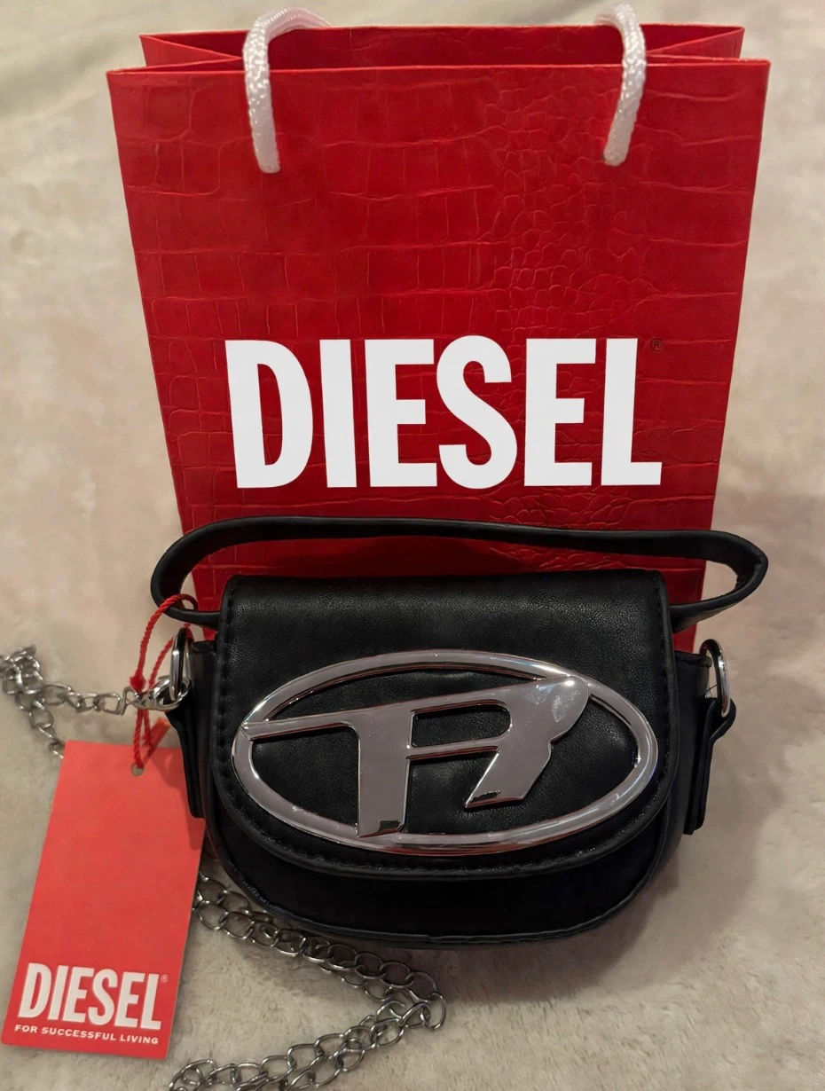 Diesel “Inspire Black Crossbody Bag