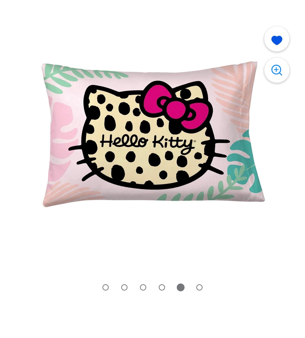 Hello Kitty “Wild Jungle” Twin/Full Comforter & Pillowcase - photo 4