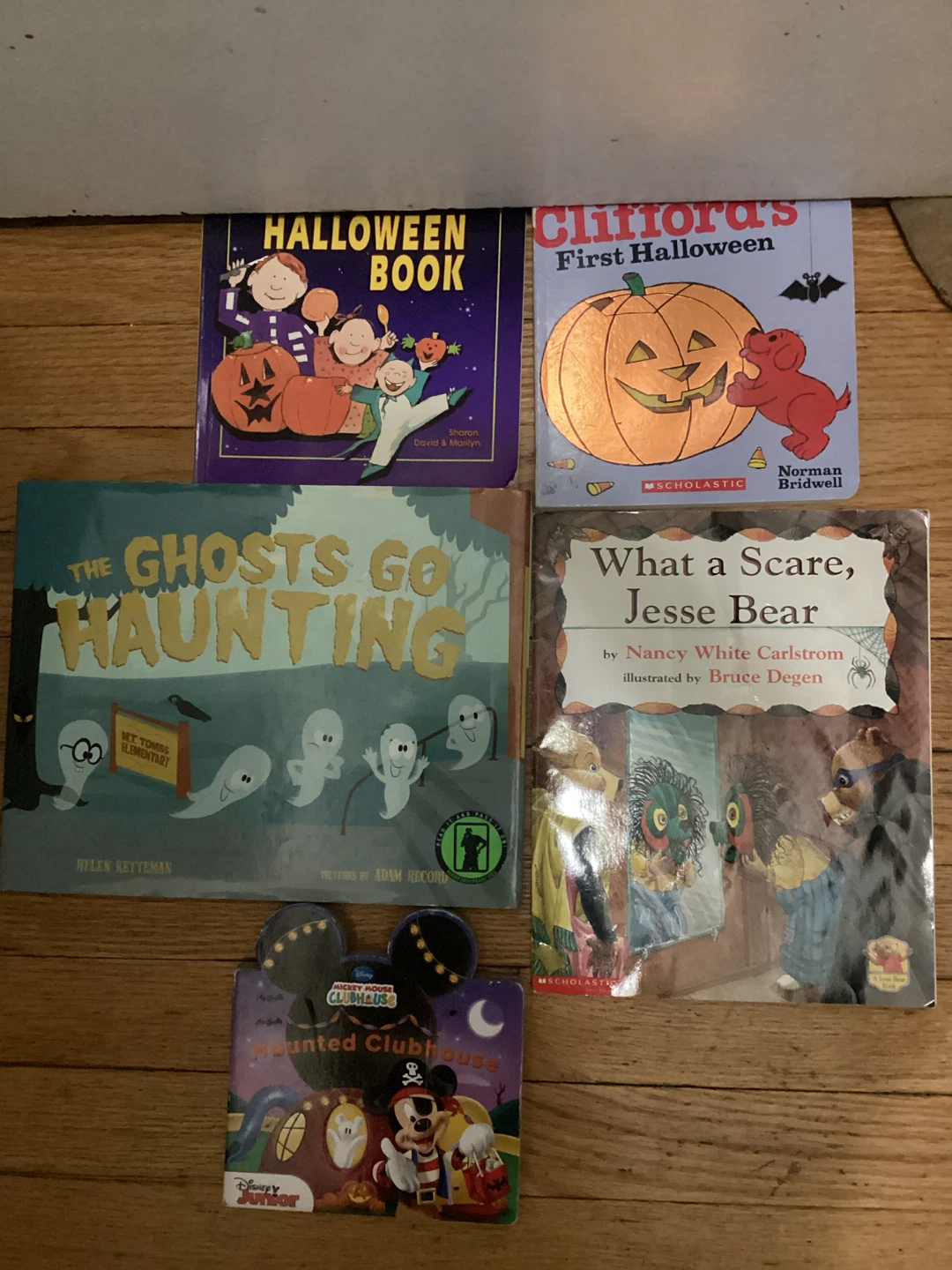 Set of 5 Children's Halloween Books