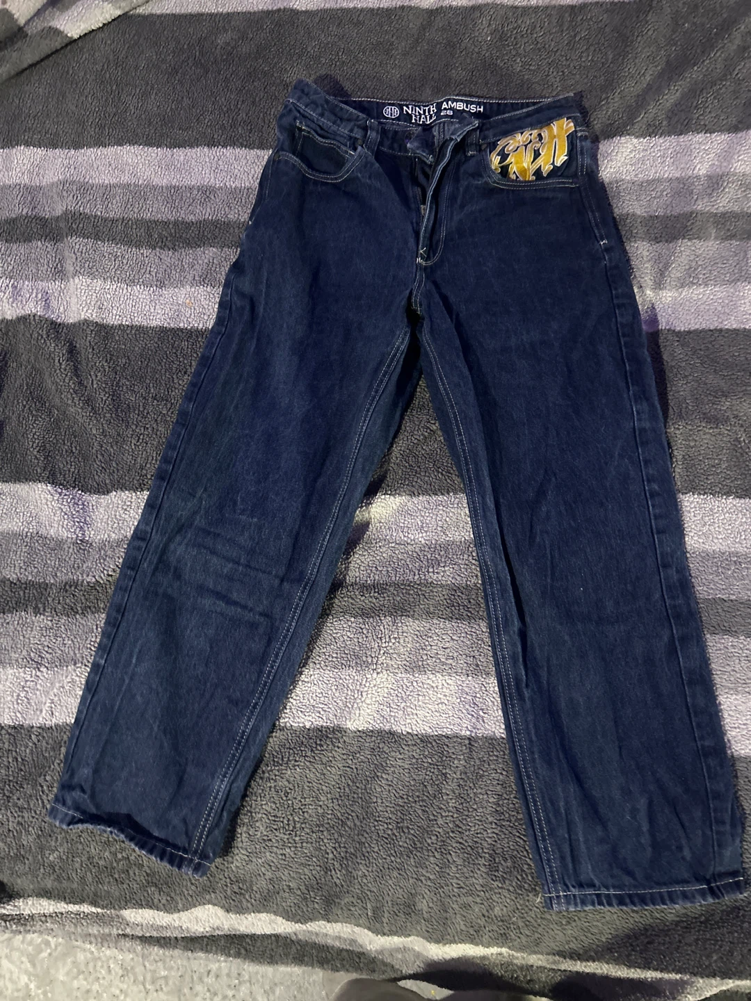 Nineth Ambush Hall jeans - embroidered design - photo 2