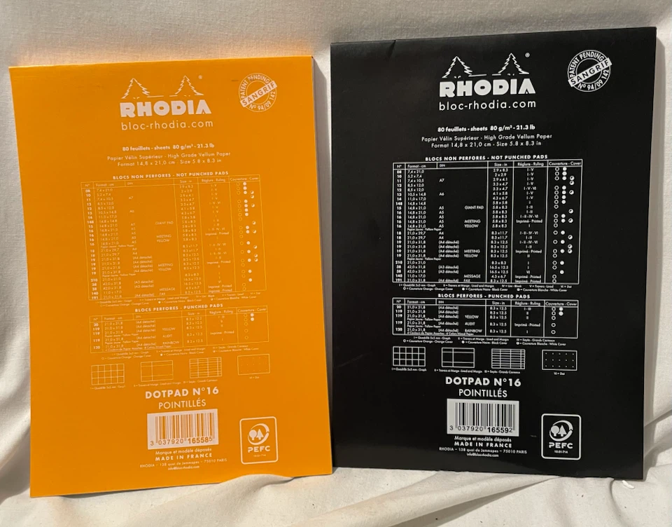 Rhodia no 16 Dot Grid Notepads, Size A5 - photo 2