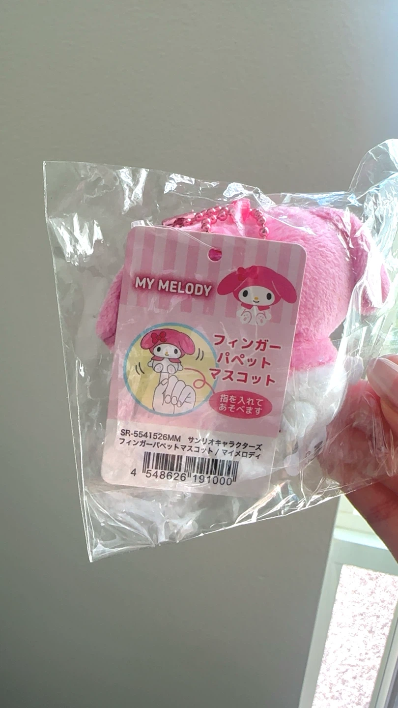 Sanrio My Melody Finger Puppet Plush Charm - photo 2