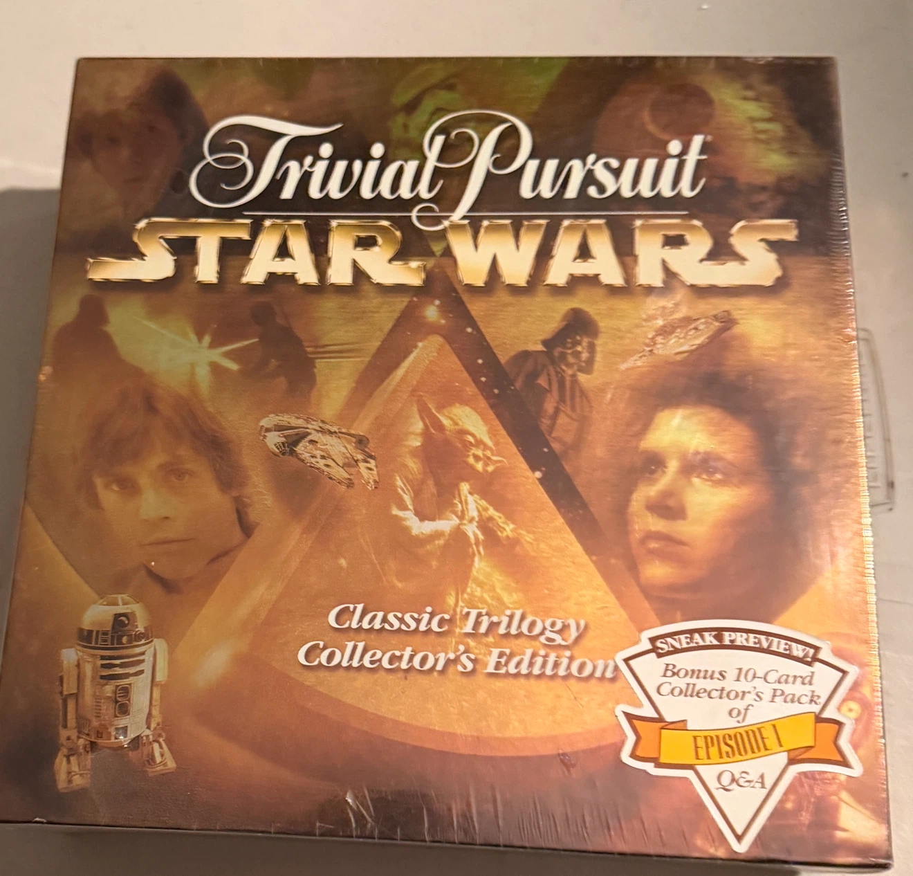 Trivial Pursuit Star Wars Classic Trilogy Collector's Edition