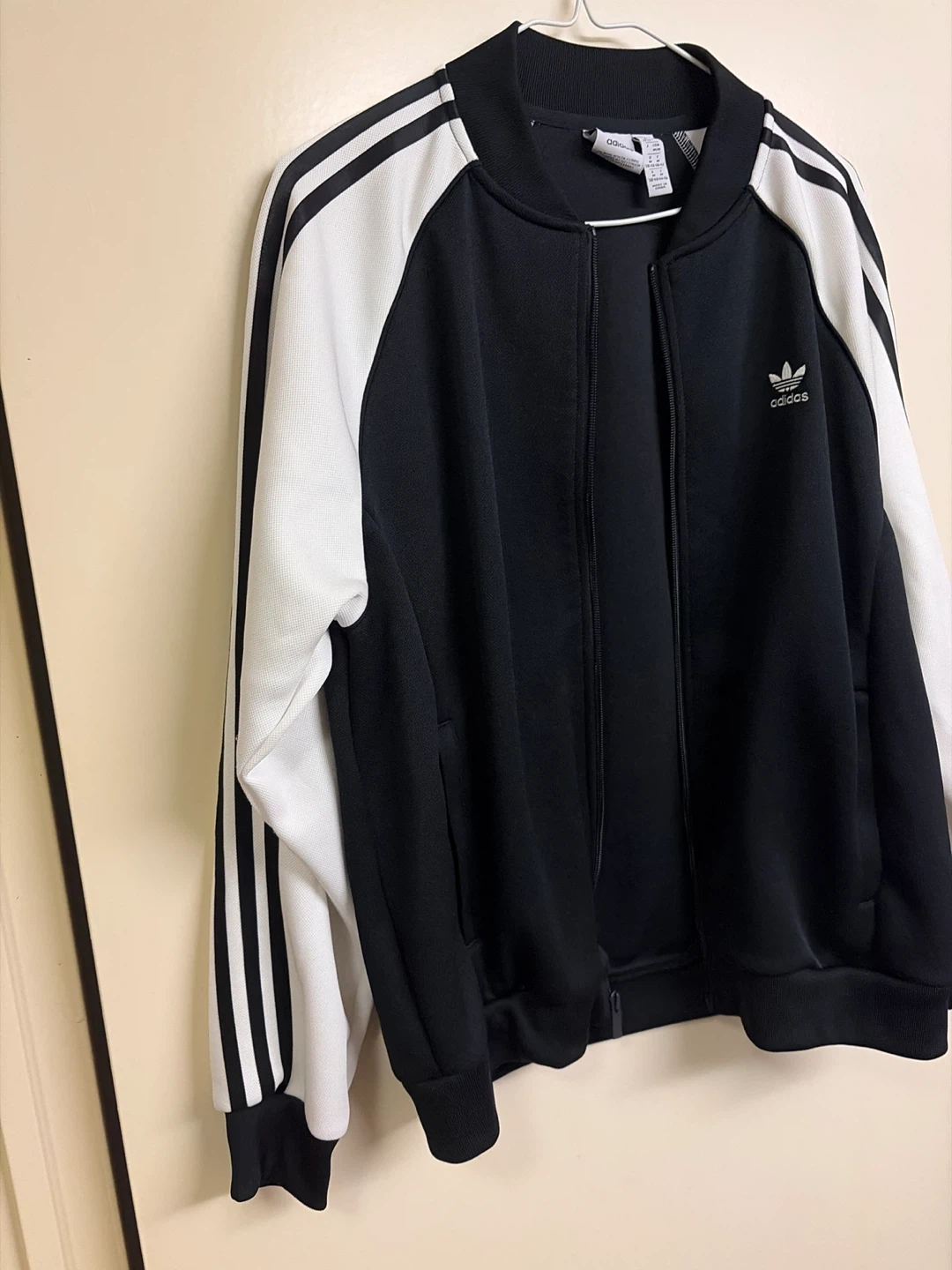 Adidas Originals Track Jacket Black and White