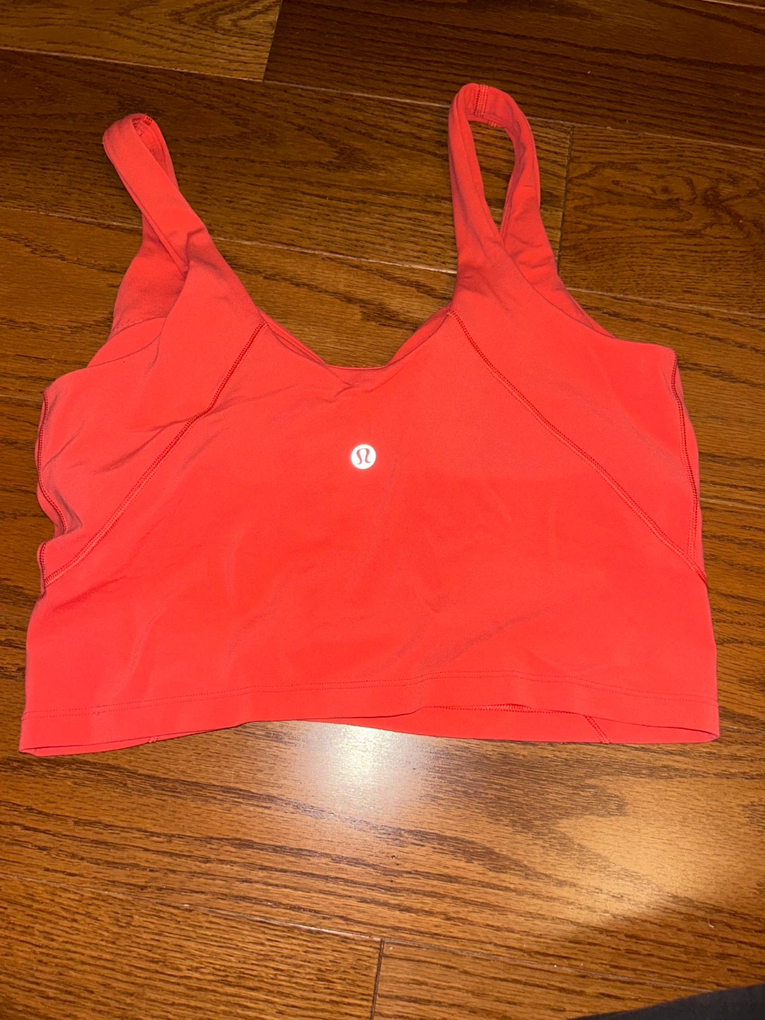 Lululemon Align Tank Top - Bright Orange - photo 2