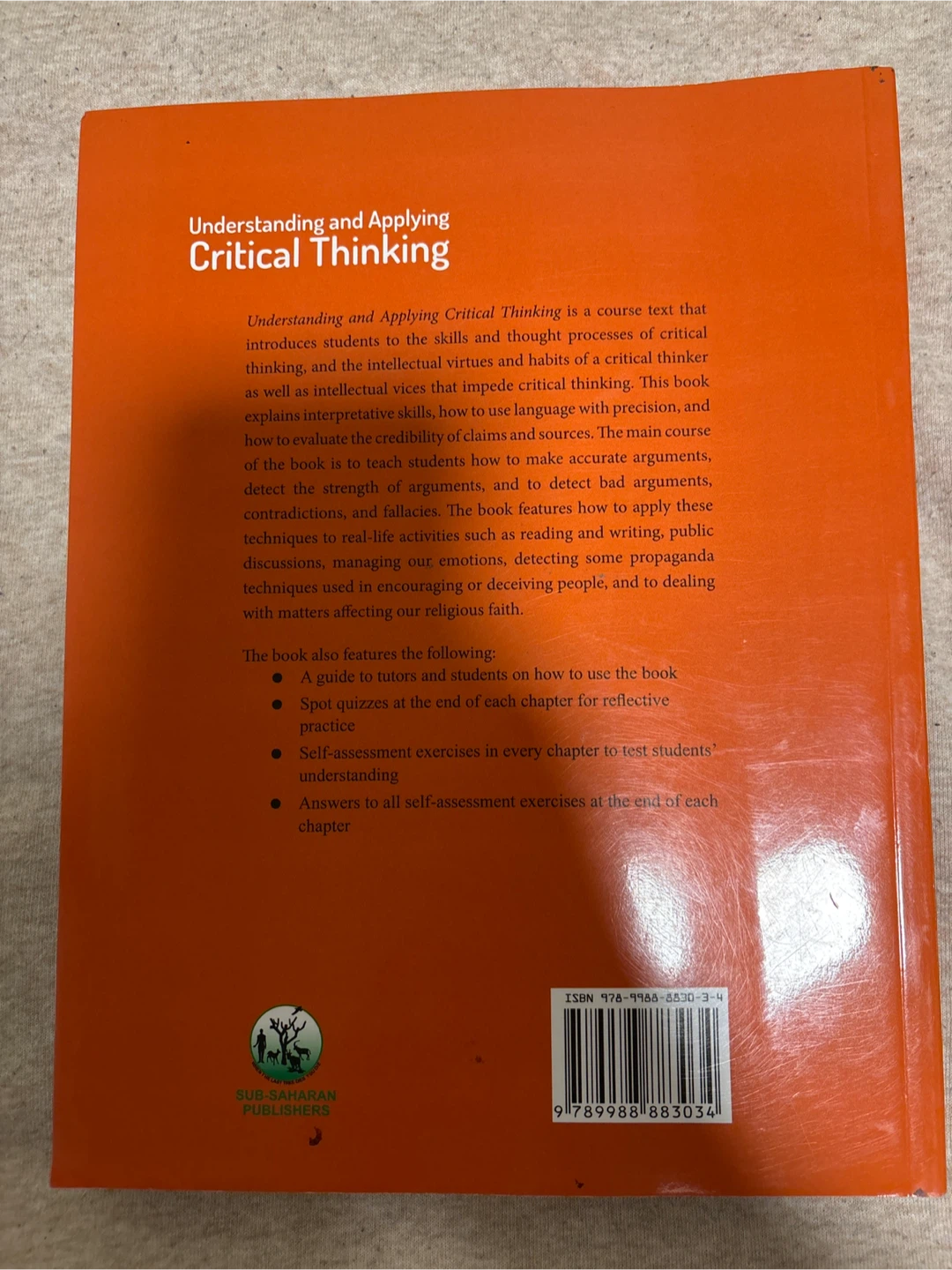 Understanding and Applying Critical Thinking Book - photo 2