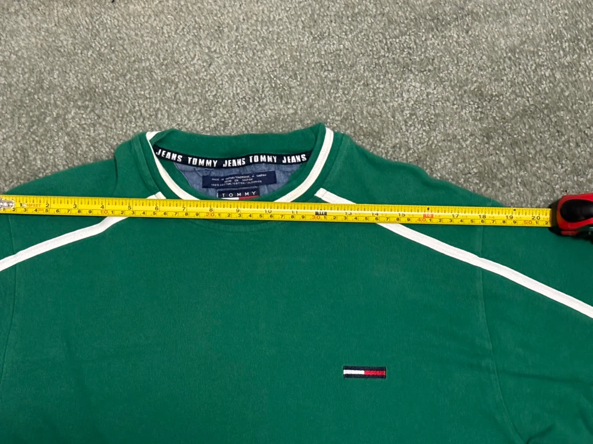 Tommy Jeans Green T-Shirt in good condition - photo 5