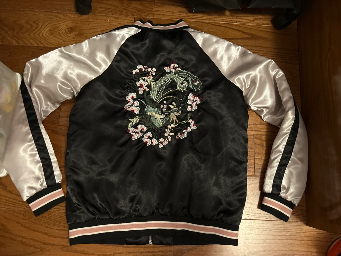 Haute Monde Embroidered Bomber Jacket - photo 2
