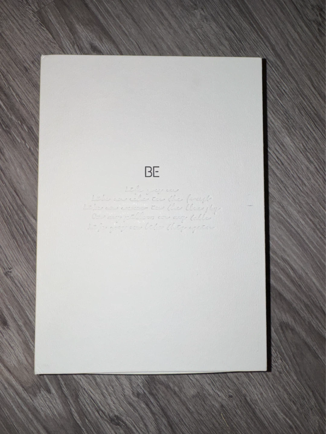 “BE” BTS Album (Deluxe Edition)