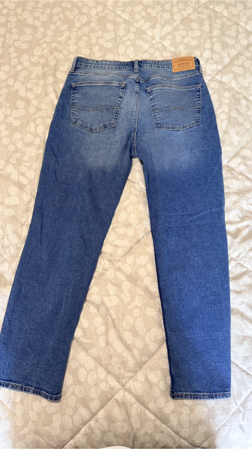 Levi Strauss Signature Action Flex Straight Fit Jeans
