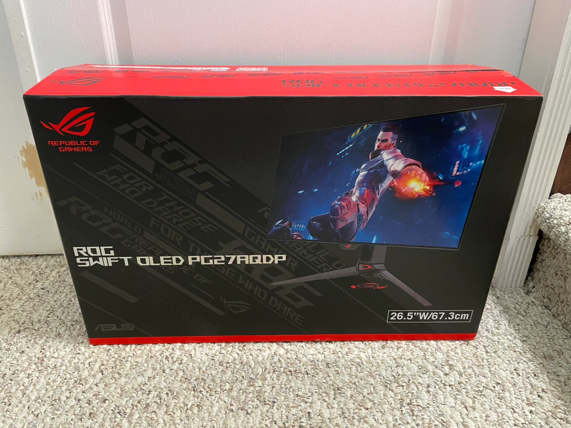 ASUS ROG Swift OLED PG27AQDP Gaming Monitor