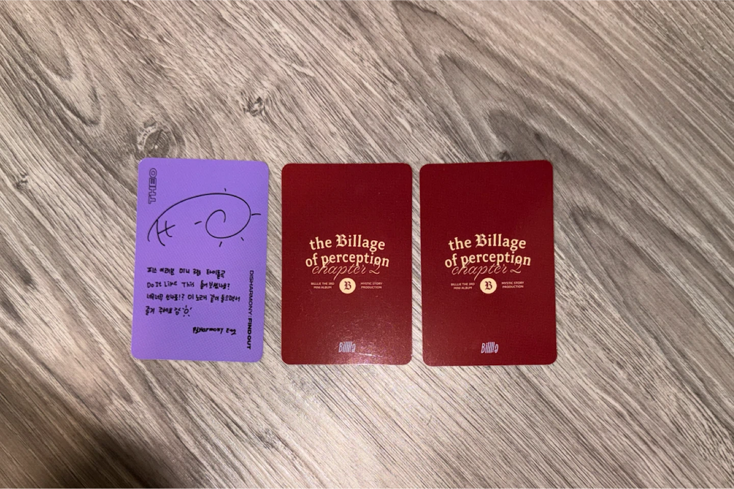 Kpop photocards (TXT, P1harmony, Billie) - photo 4