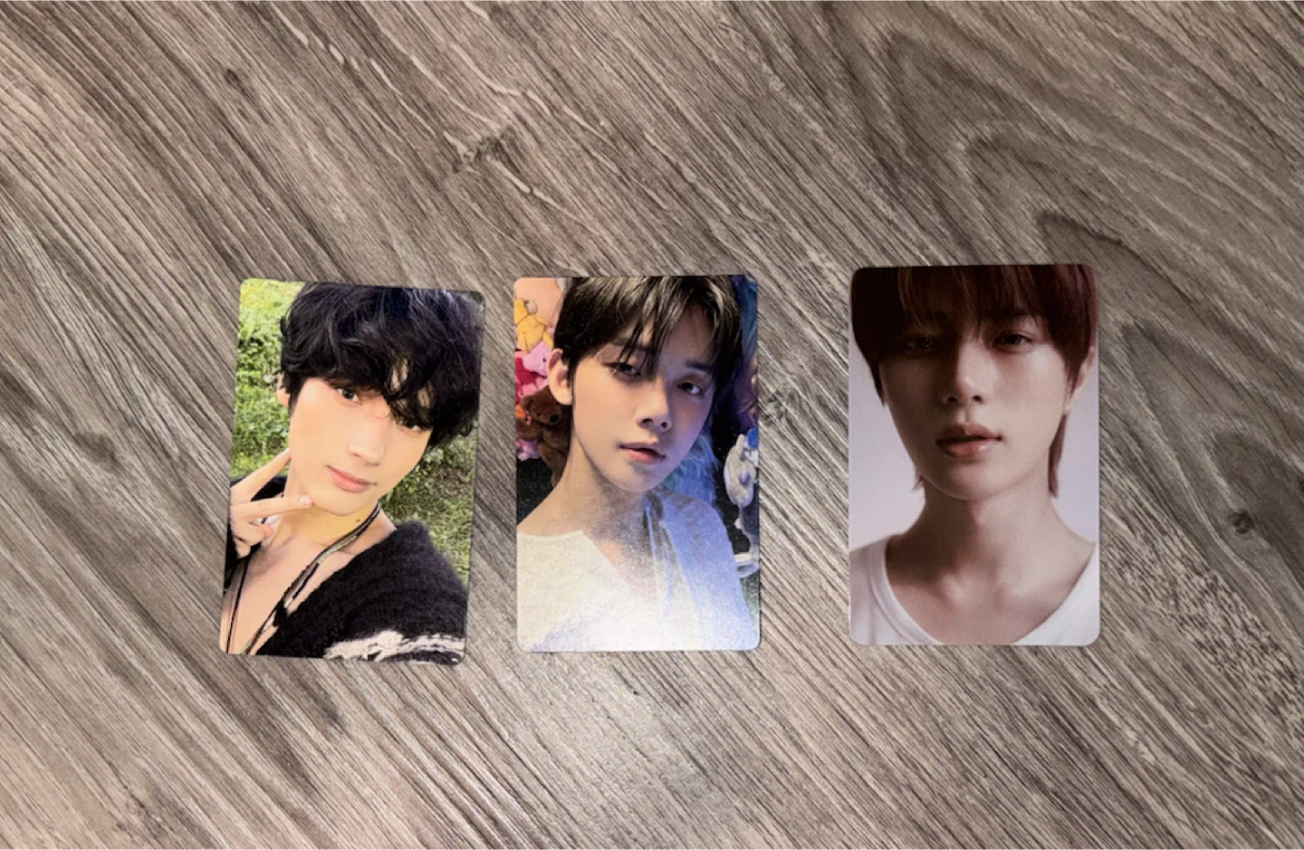 Kpop photocards (TXT, P1harmony, Billie)
