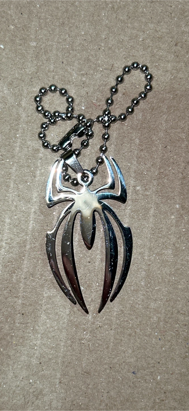 Stainless Steel Spider Necklaces