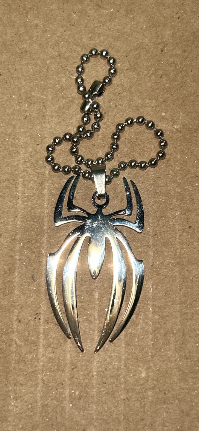 Stainless Steel Spider Necklaces - photo 2