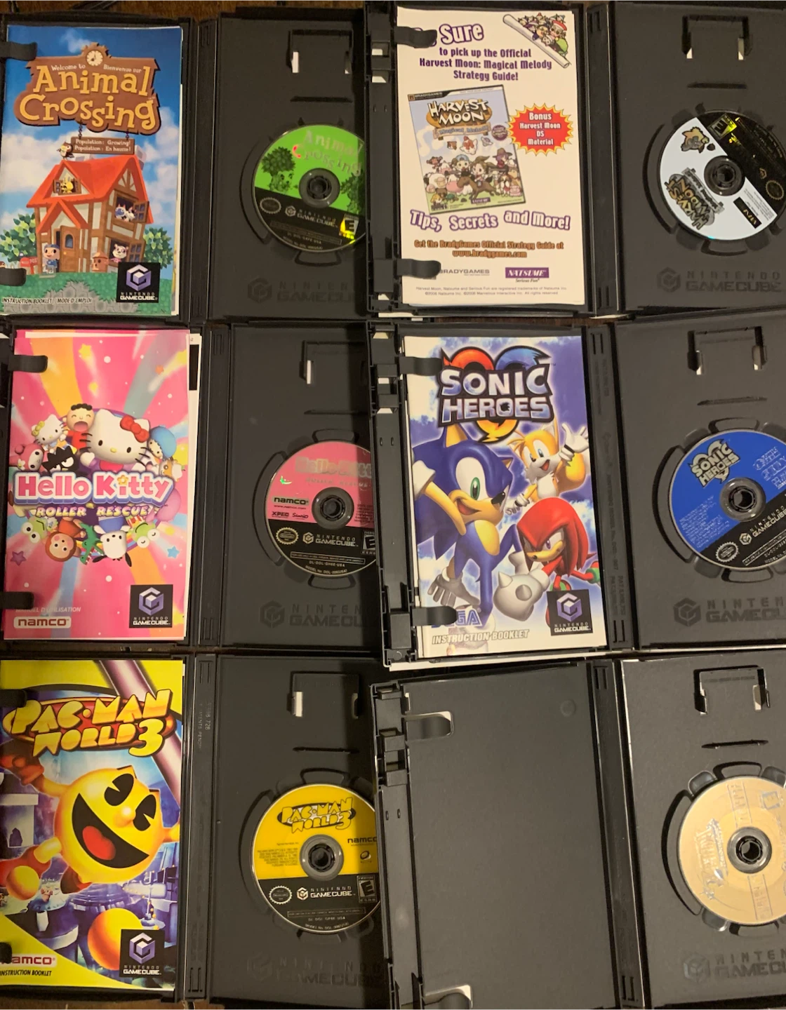 Nintendo GameCube Games Bundle - Pac-Man, Zelda, Animal Crossing - photo 2