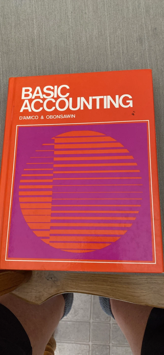 Basic Accounting Textbook by D'Amico & Obonsawin