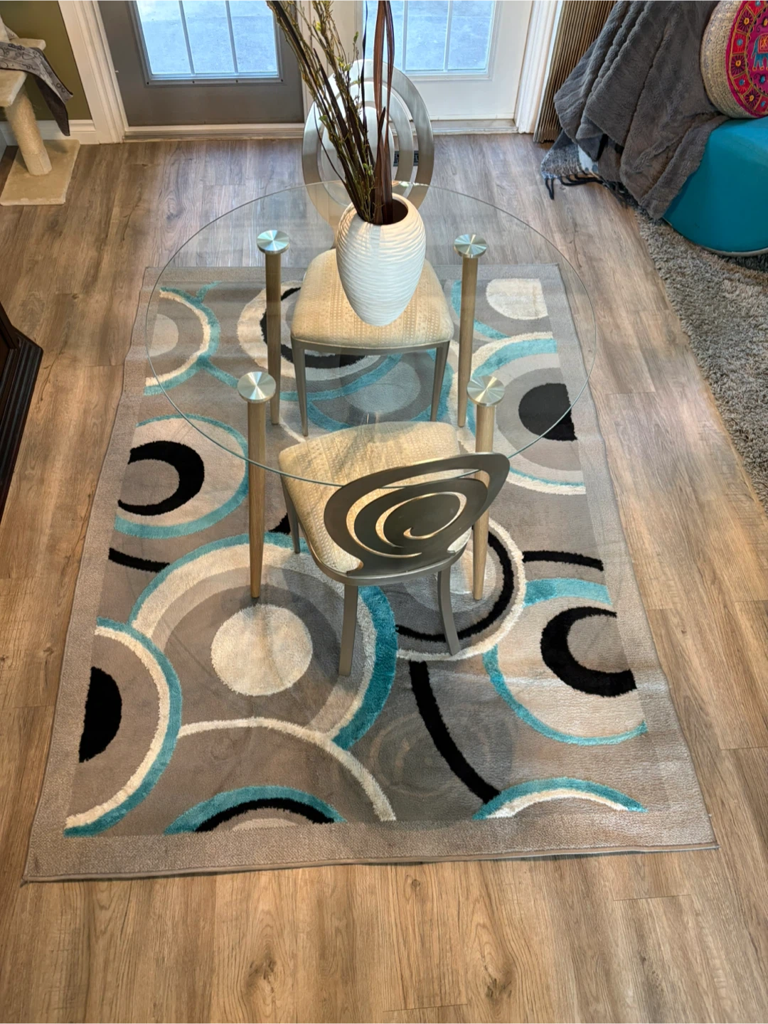 Area Rug - Turquoise