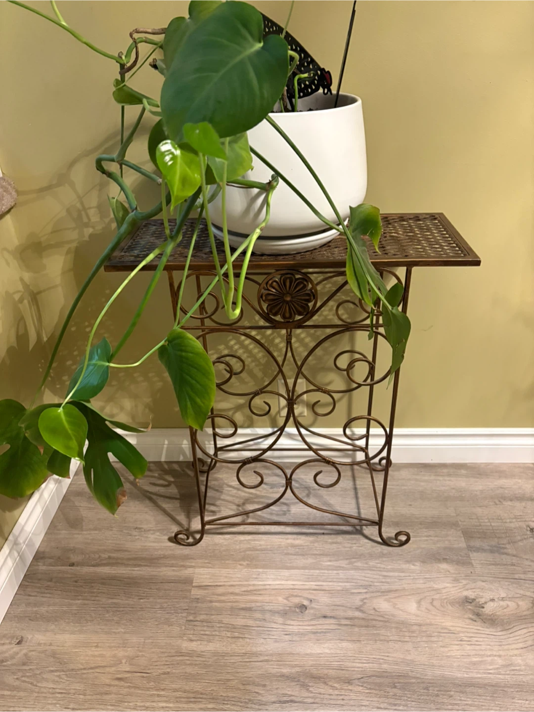 Vintage Metal Side Table